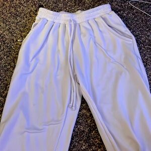 Sweatpants I have never worn them